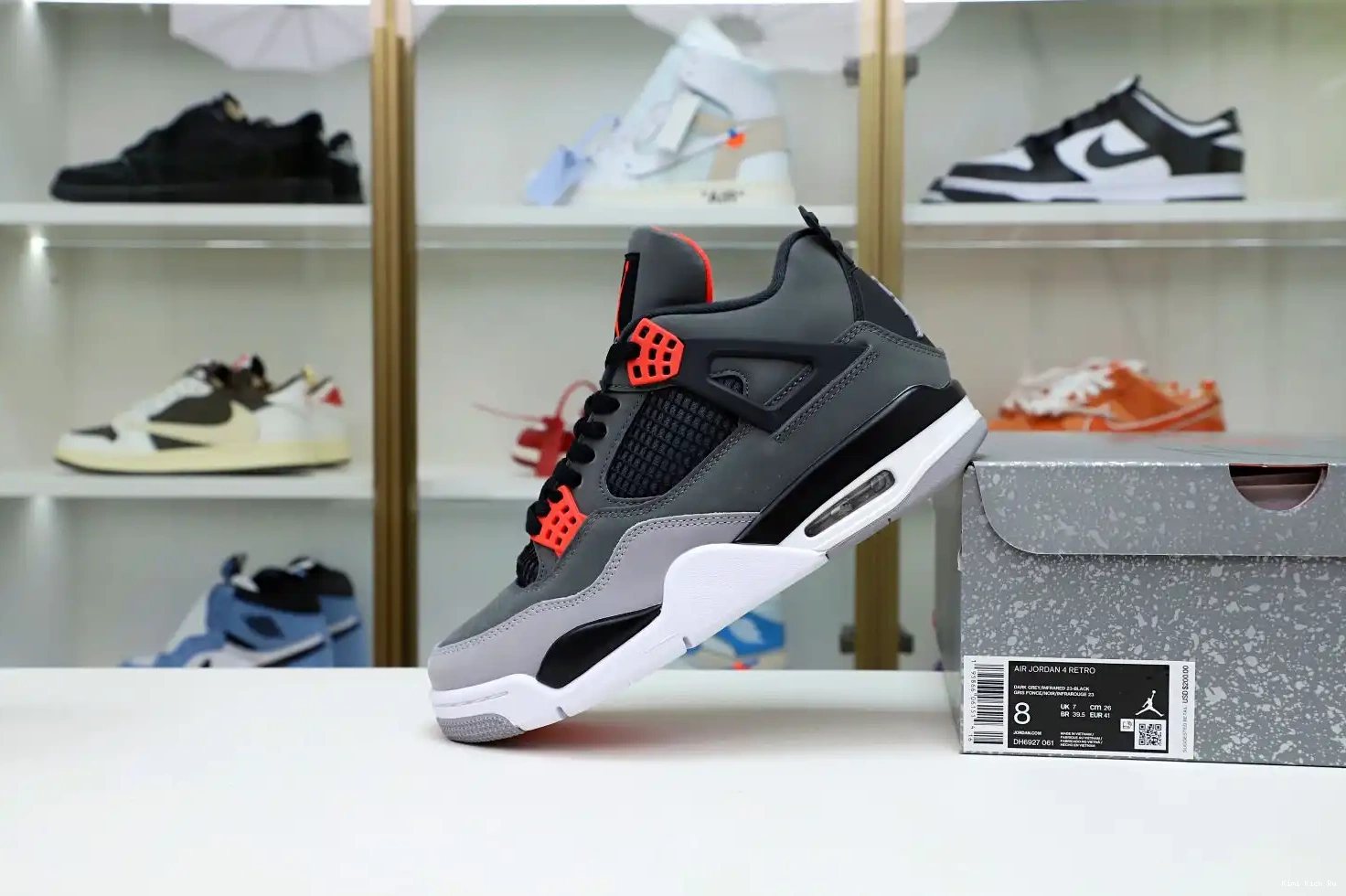 4 Kimikick JORDAN INFRARED AIR 0523